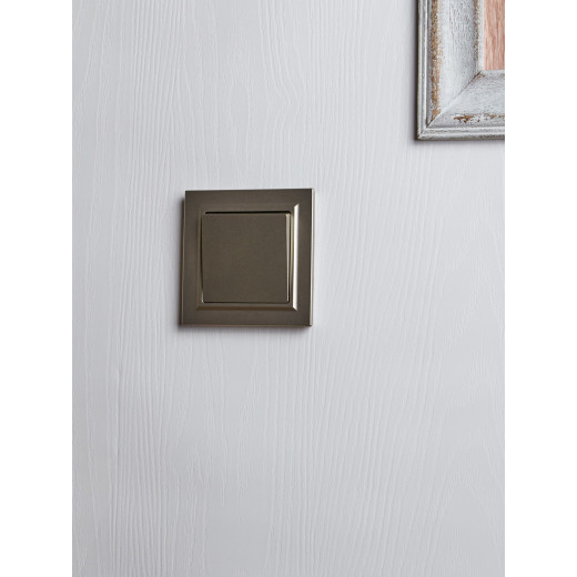 BRITE Выключ. 1-кл. перекр. 10А ВС10-1-3-БрШ шамп. IEK