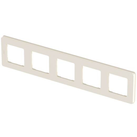 Рамка 5 постов - Legrand/Daccord Inspiria - слоновая кость