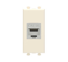 DKC Avanti Компьютерная розетка RJ-45 без шторки модульная, кат.5е экранированная, 