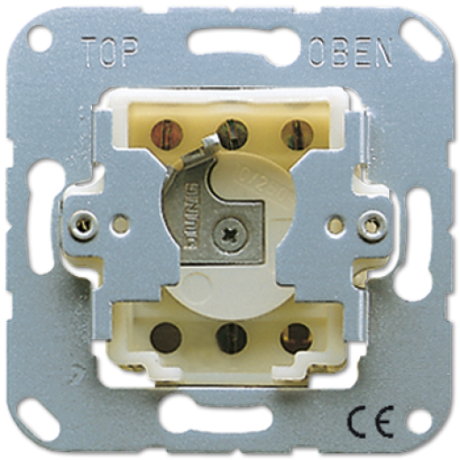 Реверсивный выключатель для замочного механизма, для жалюзи, 2-полюсный (2 двигателя), универсальные встраиваемые механизмы