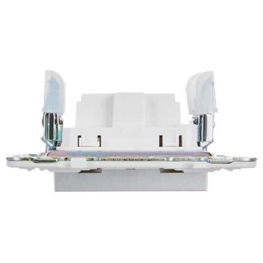 SKANDY Роз. без з/к/ш 10А SK-R02S сереб. IEK