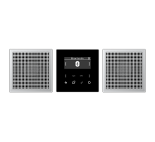 JUNG Смарт радио DAB+ Bluetooth, стерео черный/алюминий