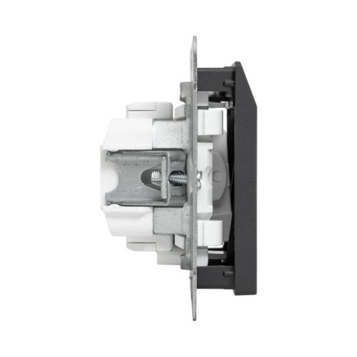 Механизм выключателя, карточный, с подсветкой, чёрный Эпика EKF