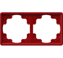 Gira S-Color Красный Рамка 2-ая