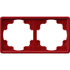 Gira S-Color Красный Рамка 2-ая