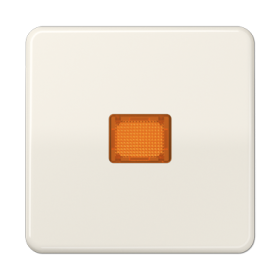 JUNG CD Бежевая Клавиша для 1-ая с/п с оранжевой линзой ударопрочная