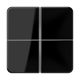 JUNG 4-клавишная накладка для пульта КNX, чёрная, для серии СD