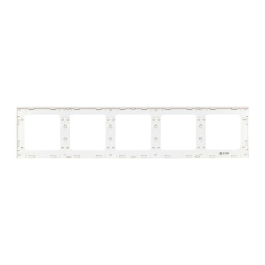 Стокгольм Рамка 5-местная белая EKF