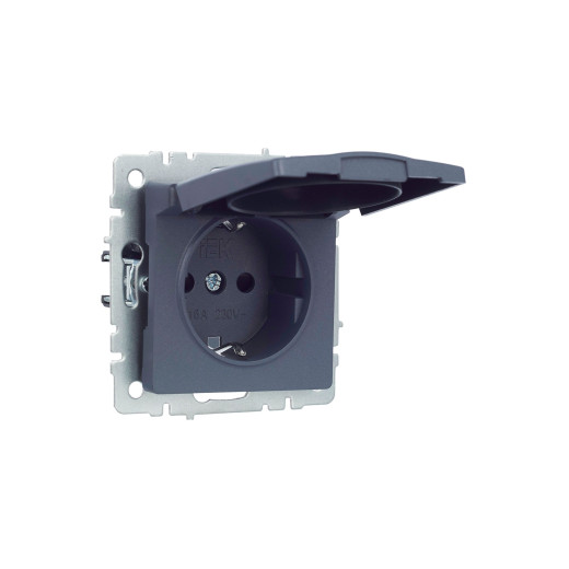 BRITE Роз. с з/к/ш с кр. 16А IP20 РСбш10-3-БрМ мар. IEK