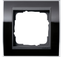 Gira Event Clear Черный/Антрацит Рамка 1-ая