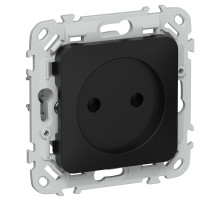 FLITE Роз. без з/к/ш б/к 10А РС01-1-ФлЧ чер. IEK