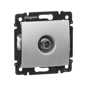 Legrand Valena Алюминий Розетка TV единственная 1,5 дБ.