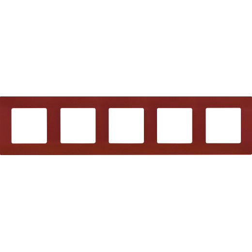 Рамка 5 постов - Legrand Etika - какао