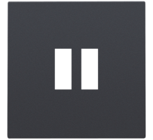 Niko Антрацит Накладка на USB-зарядку