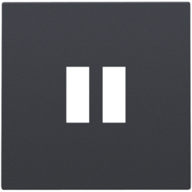 Niko Антрацит Накладка на USB-зарядку