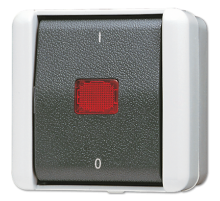 JUNG Выключатель контрольный для накладного монтажа