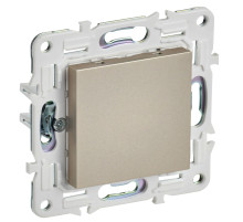 IEK SKANDY Шампань Заглушка с суппортом SK-C01Sh