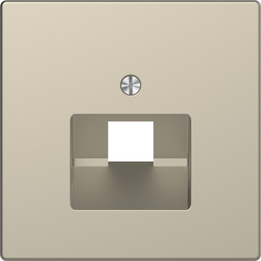 MERTEN D-Life ЦЕНТРАЛЬНАЯ НАКЛАДКА для розетки 1-ной RJ45, САХАРА