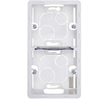 Legrand/Daccord INSPIRIA Белый Коробка накладного монтажа - 2 поста.