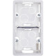Коробка для накладного монтажа 2 поста - Legrand/Daccord Inspiria - белый