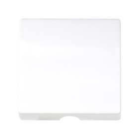 Simon 82 Белая Накладка вывода кабеля и выключателя со шнурком