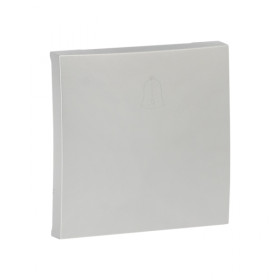 EKF PROxima Валенсия лицевая панель выключателя проходного 1-кл. 10А сталь.