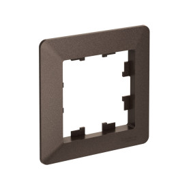 Systeme Electric AtlasDesign Air Мокко/дымчатый черный Рамка 1-ая