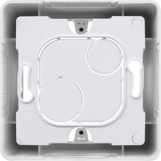 Коробка для накладного монтажа 1 пост - Legrand/Daccord Inspiria - белый