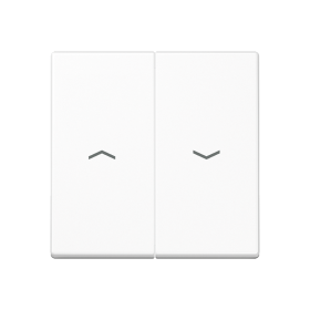 JUNG Клавиша для жалюзийного выключателя, белый