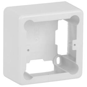 IEK ELECOR Коробка универсал. КМКУ 85х85х42мм неразб. белая