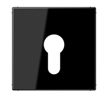 JUNG Крышка к выключателю для замочного механизма чёрная