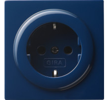 Gira S-Color Синий Розетка 1-ая с/з