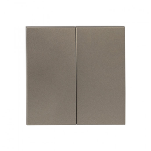 Валенсия лицевая панель выключателя 2-кл. 10А кашемир EKF PROxima