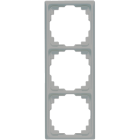 JUNG Рамка для инсталляции в кабельных каналах, 3-кратная серая