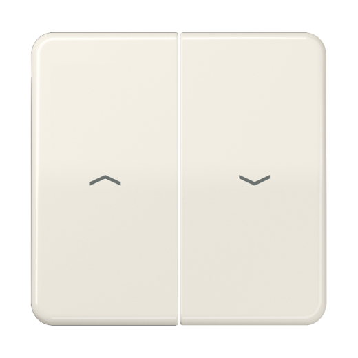 Клавиши для выключателя управления жалюзи 509VU и кнопки 539VU, слоновая кость