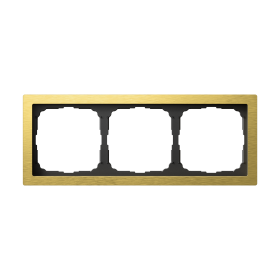 Systeme Electric ArtGallery Pure Металл Золото Рамка 3-ая