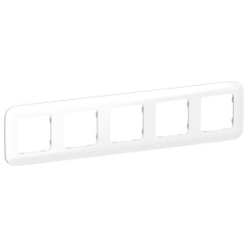 FLITE Рамка 5-мест. РУ-5-А-ФлБ бел. IEK
