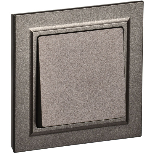 BRITE Выключ. 1-кл. 10А в сб. ВСР10-1-0-БрТБ бр. IEK