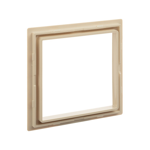 Декоративная вставка для металлических рамок 1 пост (2 мод.), Avanti, бежевая