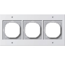 Gira TX-44 Белый Рамка 3-ая