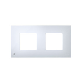 Simon 27 Play Белая Антибактериальная Рамка-декор 2-ая