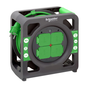 Schneider Electric Удлинитель катушечный Thorsman 4 роз 15м 3х1.5 IP44