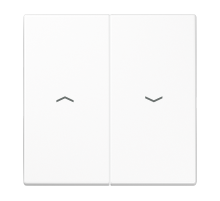 JUNG LS 990 Белая Клавиша 2-ая жалюзийная