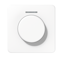 JUNG Накладка роторного механизма со световодом, белая