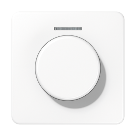 JUNG Накладка роторного механизма со световодом, белая