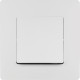 Переключатель одноклавишный - Legrand Etika - 10А 250В безвинтовые зажимы - белый