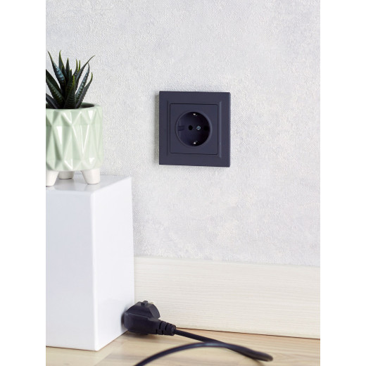 BRITE Роз. с з/к без з/ш 16А РС11-1-0-БрГ граф. IEK