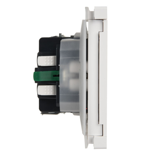 FORTE&PIANO Роз. с з/к/ш с кр. б/к 16А IP44 FP219 бел. IEK