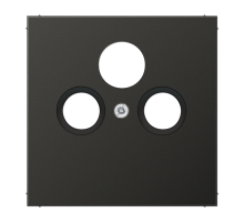 JUNG LS 990 Антрацит Накладка TV-SAT-FM розетки