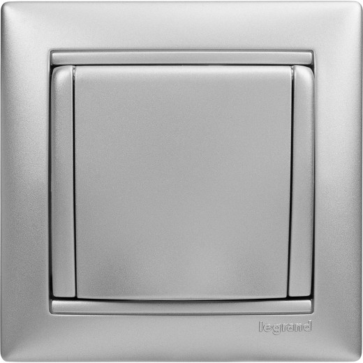 Рамка 1 пост - Legrand Valena - алюминий